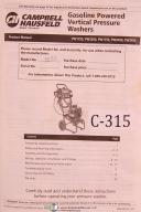 Campbell Hausfeld-Campbell-Briggs & Stratton-Campbell Hausfeld PW Series, Pressure Washer & Briggs Stratton Owner Manual 2003-PW1753-PW1755-PW2200-PW2450-PW2455-01